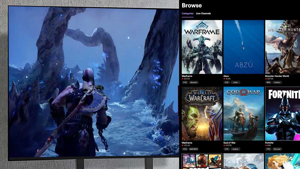 Twitch TV app for Android TV